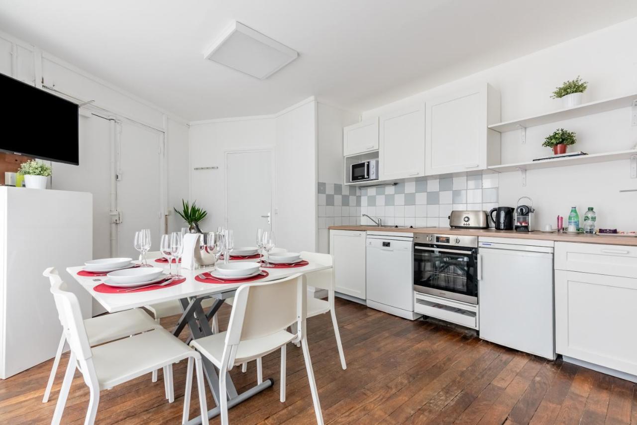Appartement Magenta Quest Paris Exteriör bild